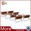 low price manufacturer student used metal frame legs writing table school furniture