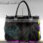 Fashionable Handbag Wholesale Bag Real Fox Fur Handbags For Ladies 2014