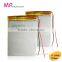 2016 MP Newest Brand 3.7V 2450mah Li Polymer Battery With PCB Lithium Rechargeable Battery
