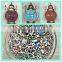 Mosaic glass hurricane oil lantern pictures