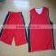 custom red basketball jerseys red color