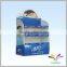 Service Equipment Floor Stand Customized Cardboard Display Shelf