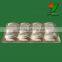 Food Grade Biodegradable Thermoformed Pulp Chocolate Blister Trays,Brown Color Eco Friendly Molded Recycled Paper Pulp Tray