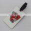 Wholesale standard size pvc blank luggage tag