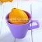BPA free unbreakable silicone baby cup