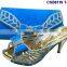 CSB6119 2016 the latest fashion woman italy style high heel sandal shoes with fashionable bags