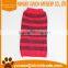 M102 striped with silver yarn knitted winter dog clothes