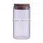 glass herb storage jars cork lid 100ml