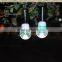 Solar led indoor+outdoor single+dual lamp light led automatic unique emergency lamp bulb night light