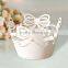 birdcage cupcake wrapper laser cut decoration with good quality