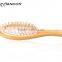 Massage wooden hair brush novelty wooden hair brush