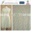 Jiufan Textile Knitting 100% Polyester Fabric Yarn Dyed Hacci Supplier in Shaoxing