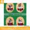 Resin Christmas Santa Claus Figurines Factory Glass Marble