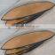 Wholesale customized epoxy bamboo kids surfboard High Quality carbon surfboard with carbon rail