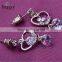 Fashion Jewelry 2015 Crystal Earring Fashion Silver Earring Wedding Bridal Jewelry