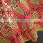 2015 Hot selling lace/ fanshion nigeria swiss guipure lace with stone fabric