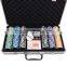 100 poker chip set premium poker chip set in Aluminum case