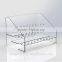 Modern acrylic cosmetic display lipstick stand holder, acrylic cosmetic makeup organizer lipstick holder