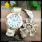 WJ-4762-6 Geneva famous brand women rhinestone fashion hand bracelet watches