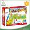 High quality electric mini train with puzzle tracks