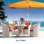 commercial outdoor furniture elegant handmade rattan wicker coffee shop bar set yps031
