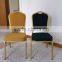 Rental wedding chair cheap iron frame restaurant chair YC603