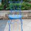 French outdoor iron chair, wire metallic garden set, wire outdoor furniture