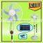 Solid shape brushless dc fan 12v solar roof fan 50m3/min air flow fan for home