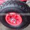 stainless steel handle tyre hand trolley