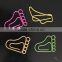 V-P047 Custom metal foot shape paper clip