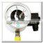 High quality stainless steel low pressure electric contacts pressure gauge
