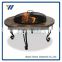China Garden Patio BBQ/barbeque table with fire pit