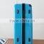 Quality trendy ABS+PC fashion bright trolley luggage set