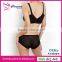 2015 New Arrival Half Cup Bra Set Flower Lace Sexy Women Underwear Bra Set Wholesale Price