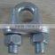 wire rope clamps/shackles