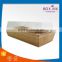 Hot Sale Wholesale High Quality Recycled White Cardboard Food Grade Hamburger Packaging Box