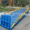 10t mobile hydraulic truck loading ramps for forklift