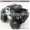 Kid rc toy remote control monster police truck car