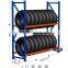 Q235b steel storage tire pallet rack