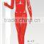 H-17 Red Bright Mannequin 178cm Women Fashion Mannequin High Quality Fiberglass Female Mannequins
