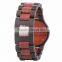 2015 Man Wood Watch Ebony With Red Sandalwood Case And Japan movement