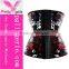 Manufacturers skeleton pattern Latex Waist Cincher corset