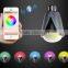 Bluetooth 4.0 Smart LED Bulb with Speaker 3W Lamp Phone Remote Control