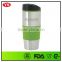 Metal type 16 Ounce Insulated stainless steel travel mug with silicone sleeve for coffee