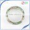 Wedding jewelry customized flower resin bracelet with dried fresh flower bangles