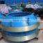 High Manganese Mantle and Bowl Liner for Cone Crusher Spare Parts machine in shanghai china