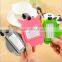 The cartoon silicone PVC luggage tag
