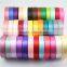 Custom DIY High Grade Outout Satin Embossed Ribbon Flowers Roll Celebrate It Of Color Ribbon for Decorative Hair Gift