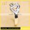 Jingli Jewelry Double Heart Shaped Silver Plated Wedding Ring (YJ-877)