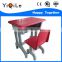 Rational construction serviceable student furniture desk and chari for study